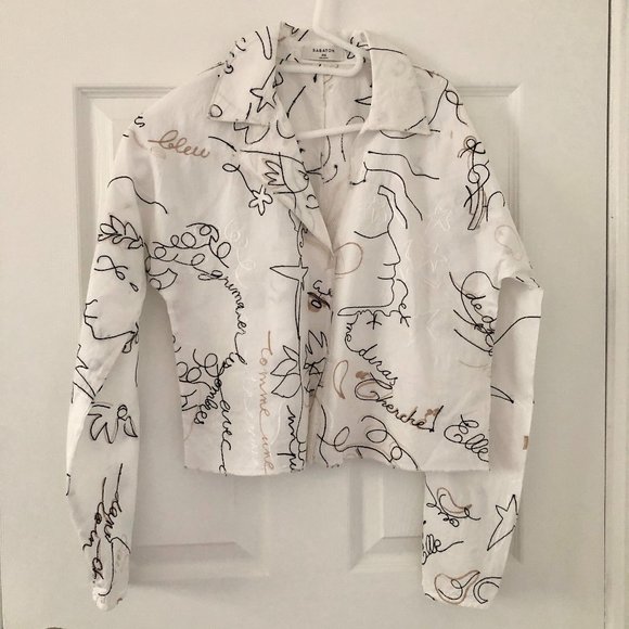 Aritzia Babaton Martin Blouse - Picture 1 of 4